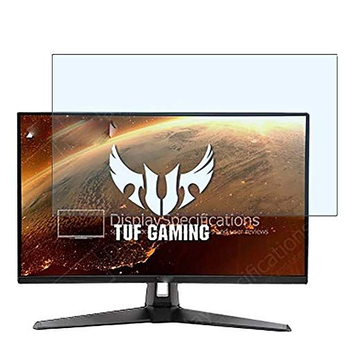  Puccy 2 Pack Anti Blue Light Screen Protector Film, Compatible with Asus TUF Gaming VG27AQ1A 27 Display Monitor TPU Guard （ Not Tempered Glass Protectors ）