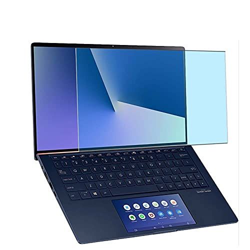  Puccy 2 Pack Anti Blue Light Screen Protector Film, compatible with ASUS ZenBook 14 UX434FQ AI116T 14 TPU Guard （ Not Tempered Glass Protectors ）