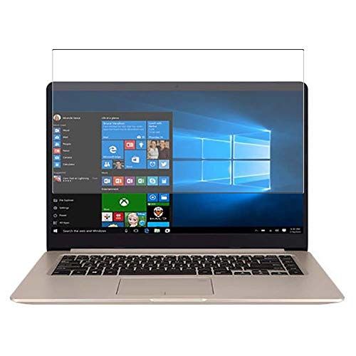  Puccy Anti Blue Light Tempered Glass Screen Protector Film, compatible with ASUS VivoBook S15 S510 / 510UQ / S510UN / S510UA 15.6 （Active Area Cover Only） Protective Protectors Gua
