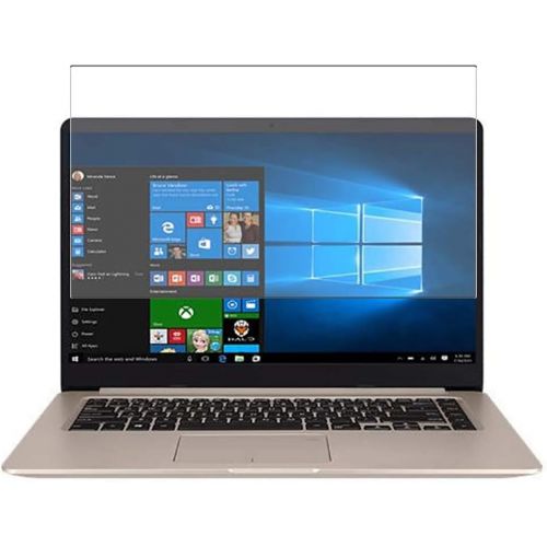  Puccy Anti Blue Light Tempered Glass Screen Protector Film, compatible with ASUS VivoBook S15 S510 / 510UQ / S510UN / S510UA 15.6 （Active Area Cover Only） Protective Protectors Gua