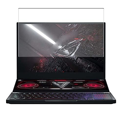  Puccy Tempered Glass Screen Protector Film, compatible with ASUS ROG Zephyrus Duo 15 SE GX551QR XS98 15.6 （Active Area Cover Only） Protective Protectors Guard