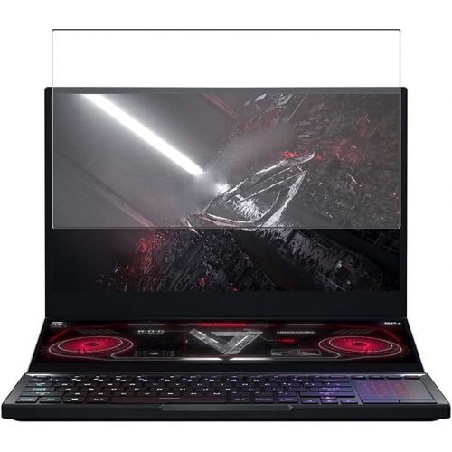  Puccy Tempered Glass Screen Protector Film, compatible with ASUS ROG Zephyrus Duo 15 SE GX551QR XS98 15.6 （Active Area Cover Only） Protective Protectors Guard