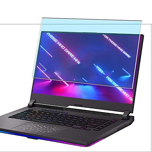  Puccy 2 Pack Anti Blue Light Screen Protector Film, compatible with ASUS ROG Strix G17 G713QM 17.3 TPU Guard （ Not Tempered Glass Protectors ）