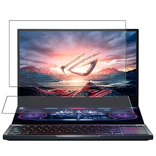  4 Pack Puccy Screen Protector, compatible with ASUS ROG Zephyrus Duo 15 GX550LXS I9R2080S 15.6 TPU Guard （ Not Tempered Glass Protectors ）