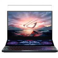 Puccy Tempered Glass Screen Protector Film, compatible with ASUS ROG Zephyrus Duo 15 GX550LXS I9R2080S 15.6 （Active Area Cover Only） Protective Protectors Guard