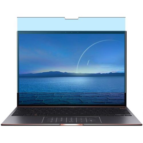  Puccy 2 Pack Anti Blue Light Screen Protector Film, Compatible with ASUS ZenBook S UX393EA 13.9 TPU Guard （ Not Tempered Glass Protectors ）