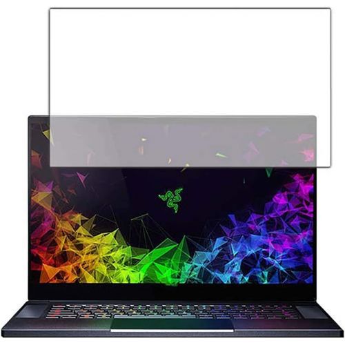  Puccy Anti Blue Light Tempered Glass Screen Protector Film, compatible with Razer Blade 15 15.6 （Active Area Cover Only） Protective Protectors Guard