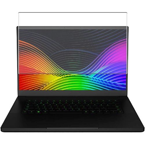  Puccy Tempered Glass Screen Protector Film, compatible with Razer Blade Pro 17 RZ09-02876J92-R3J1 15.6 （Active Area Cover Only） Protective Protectors Guard