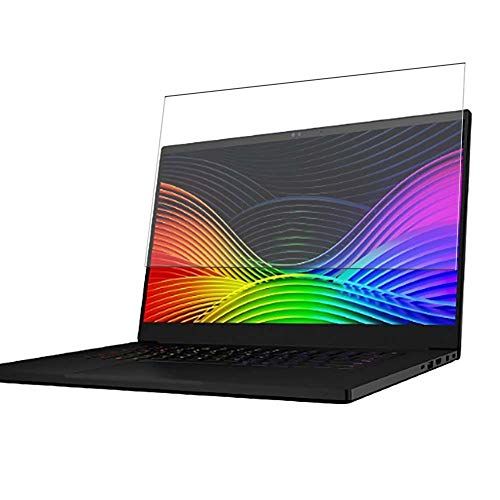  Puccy Anti Blue Light Tempered Glass Screen Protector Film, compatible with Razer Blade 15 Studio Edition RZ09-0330QEM3-R3J1 15.6 （Active Area Cover Only） Protective Protectors Gua