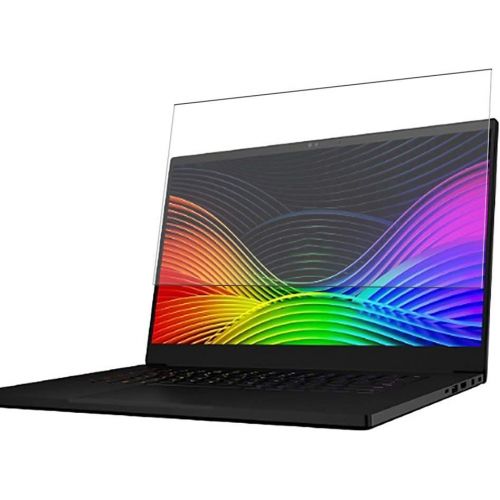  Puccy Anti Blue Light Tempered Glass Screen Protector Film, compatible with Razer Blade 15 Studio Edition RZ09-0330QEM3-R3J1 15.6 （Active Area Cover Only） Protective Protectors Gua