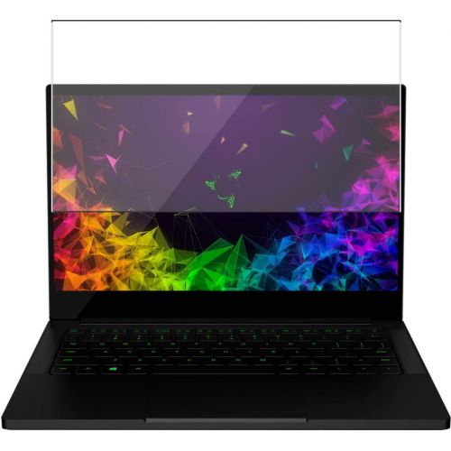  Puccy Anti Blue Light Tempered Glass Screen Protector Film, compatible with Razer Blade Stealth 13 (2019) Graphics Model 4K with touch panel 13.3 （Active Area Cover Only） Protectiv