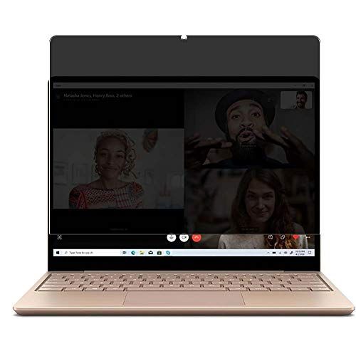  Puccy Privacy Screen Protector Film, compatible with Microsoft Surface Laptop Go 12.4 Anti Spy TPU Guard （ Not Tempered Glass Protectors ）