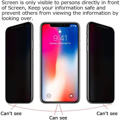  Puccy Privacy Screen Protector Film, compatible with Voice Caddie T8 Anti Spy TPU Guard （ Not Tempered Glass Protectors ）