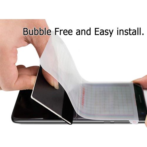 Puccy Privacy Screen Protector Film, compatible with Voice Caddie A2 Anti Spy TPU Guard （ Not Tempered Glass Protectors ）