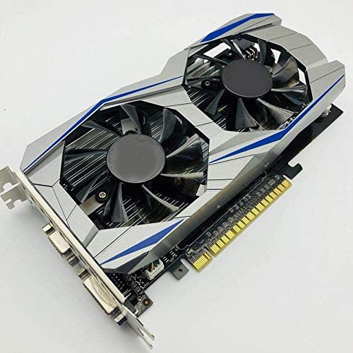  Pudincoco Plastic 7680 X 4320 1050TI4G128BITDDR5 Geforce 1050 Ti Video Card Game Accessories(Blue)