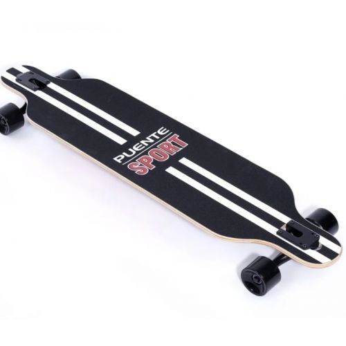  [추가금없음] 2일배송 Puente Cute Colorful Professional Complete Drop-Through Longboard (41-Inch)