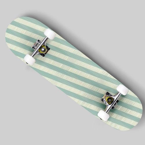  Puiuoo Tropical Seamless Floral Pattern Illustration Skateboard for Beginners Standard Skateboard for Adults Youth Kids Maple Double Kick Concave Boards Complete Skateboard 31x8