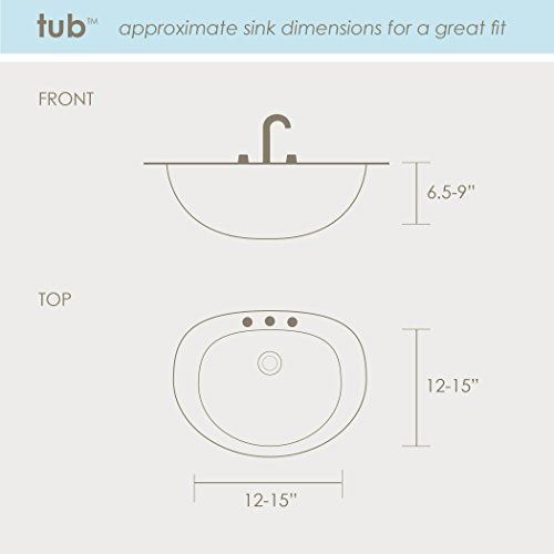 퍼지 [아마존베스트]Puj Tub - The Soft, Foldable Baby Bathtub - Newborn, Infant, 0-6 Months, In-Sink Baby Bathtub, BPA free, PVC free (Grey)