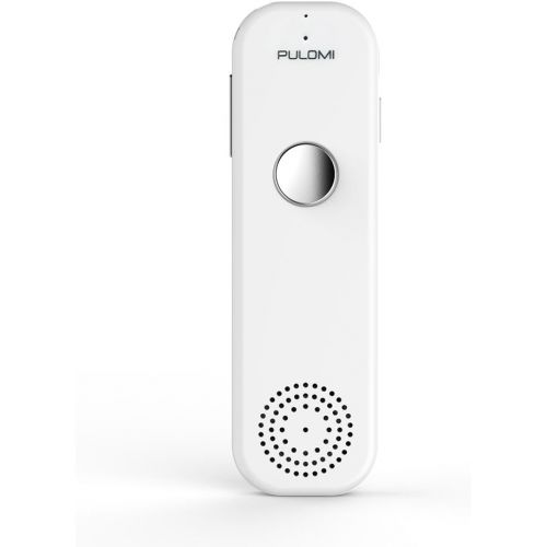  [아마존 핫딜]  [아마존핫딜]Pulomi TT Easy Trans Smart Language Translator Device Electronic Pocket Voice Bluetooth 52 Languages for Learning Travel Shopping Business White Red