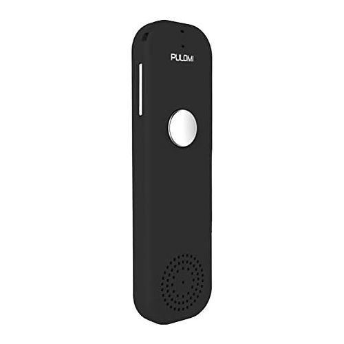  [아마존베스트]Pulomi TT Easy Trans Smart Language Translator Device Electronic Pocket Voice Bluetooth 52 Languages for Learning Travel Shopping Business White Red Black