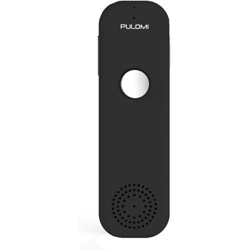  [아마존베스트]Pulomi TT Easy Trans Smart Language Translator Device Electronic Pocket Voice Bluetooth 52 Languages for Learning Travel Shopping Business White Red Black