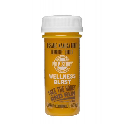  Pulp Story Cold Pressed Juice Shots - Take The Honey & Run - Manuka Honey Wellness Blast - 8 Pack