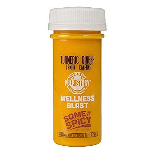  Pulp Story Cold Pressed Juice Shots - Turmeric, Ginger, Lemon & Cayenne Juice - Organic Health & Wellness...