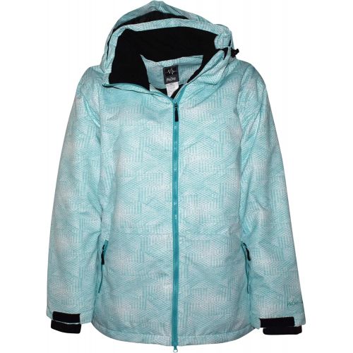  Pulse Womens Plus Size Insulated Snow Ski Jacket Honeycomb