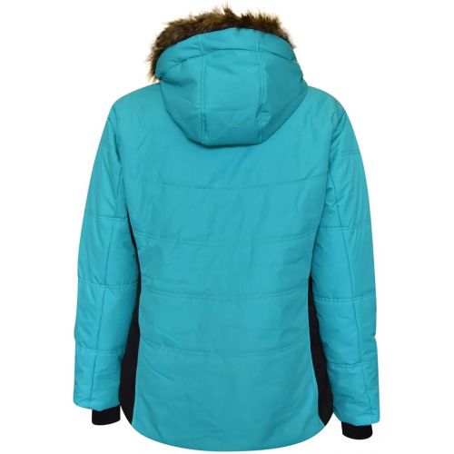  Pulse Womens Plus Extended Size Ski Coat Jacket Aspens Calling