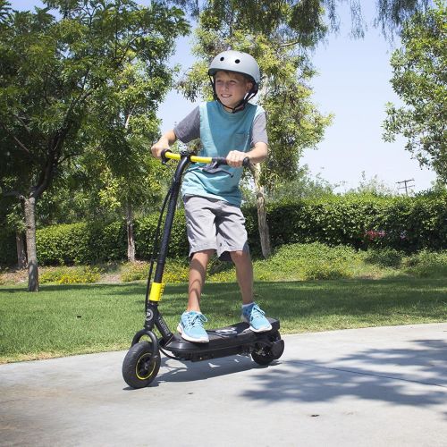  Pulse Performance Products Sonic XL Electric Scooter, BlackYellow