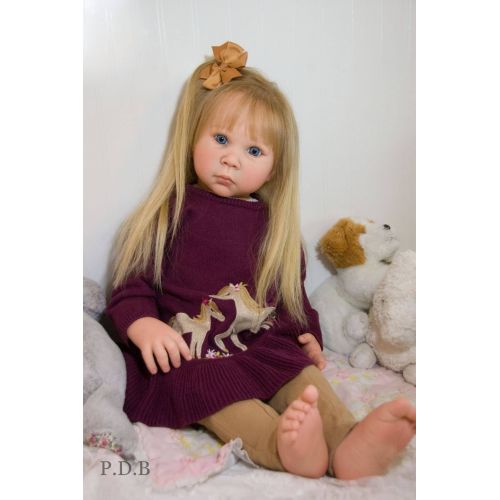  PumpkinDoodleBabies CUSTOM ORDER Reborn Toddler Doll Baby Girl Iris by Adrie Stoete You Choose All the Details