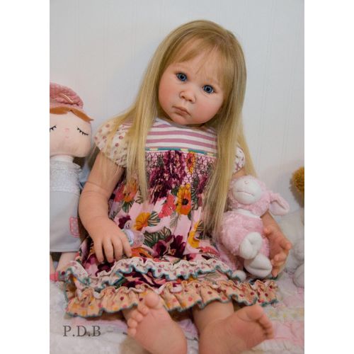  PumpkinDoodleBabies CUSTOM ORDER Reborn Toddler Doll Baby Girl Iris by Adrie Stoete You Choose All the Details
