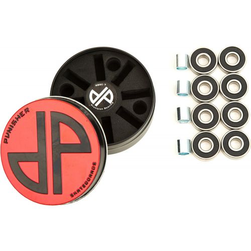  Punisher Skateboards Pro ABEC-7 High-Speed Skate Precision Bearings with Spac.