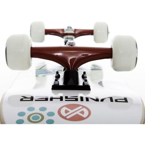  Punisher Skateboards Soul Complete 31-Inch Skateboard with Canadian Maple