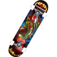 Punisher Skateboards Ranger 31-Inch Double Kick Concave Complete Skateboard