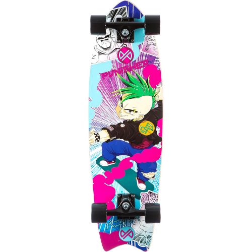  Punisher Skateboards Anime Complete Cruiser Skateboard