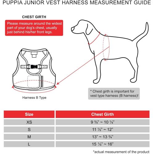  Puppia Authentic Junior Harness B