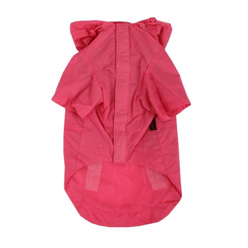  Puppia Authentic Windbreaker Pet Raincoat, Small, Hot Pink