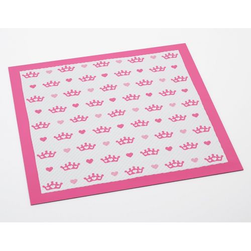  Puppy Trail Designer Puppy Training Pads - Pink - Very Absorbent Core - for Puppies & Dogs - Hearts & Crowns Design