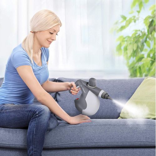  [아마존 핫딜] PurSteam World's Best Steamers PurSteam Worlds Best Steamers Chemical-Free Cleaning PurSteam Handheld Pressurized Steam Cleaner with 9-Piece Accessory Set Purpose and Multi-Surface All Natural, Anthracite