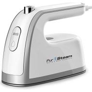 [아마존베스트]PurSteam World's Best Steamers Travel Steamer Iron Mini - 30% More Steam Than Others. Dual Voltage 800W Lightweight, Best for Travel and Quilting Iron with Anti Slip Handle and Non-Stick Soleplate