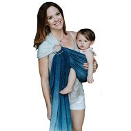Luxury Ring Sling Baby Carrier  Extra Soft Bamboo & Linen Fabric, Free Carry Bag, for Newborns, Infants & Toddlers - Best Baby Shower Gift - Nursing Cover - from Pura Vida Slings