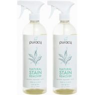 [아마존 핫딜]  [아마존핫딜]Puracy Natural Laundry Stain Remover, Enzyme Odor Eliminator, Free & Clear, 25 Ounce (2-Pack)