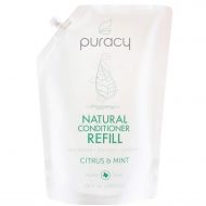 [아마존 핫딜]  [아마존핫딜]Puracy Natural Conditioner Refill, Silicone-Free, No Harsh Chemicals, All Hair Types, 64 Ounce