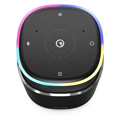  [아마존베스트]-Service-Informationen Pure DiscovR Smart Home Wireless Speaker with Alexa Voice Control (360 Degree Sound, 15 Hours Battery, Fast Charge, Internet Radio and Special Privacy Protection) - Black