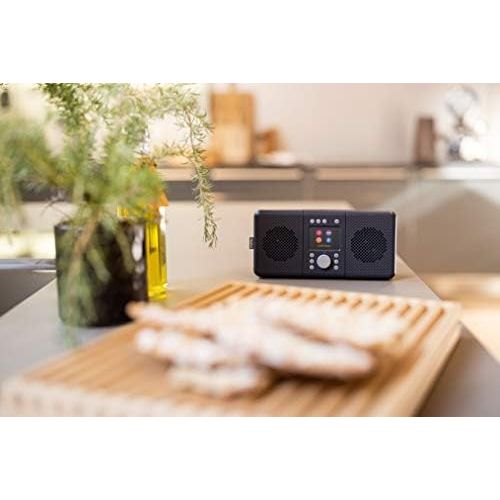  [아마존베스트]-Service-Informationen Elan Connect+ All-In-One Stereo Internet Radio with DAB and Bluetooth 5.0 (DAB/DAB+ Digital Radio, FM Radio, Internet Radio, TFT Display, 20 Station Memories, Music Streaming, Podc