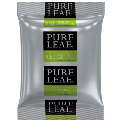  Pure Leaf Iced Loose Tea Pouch Green with Citrus 3 gallon, Pack of 24