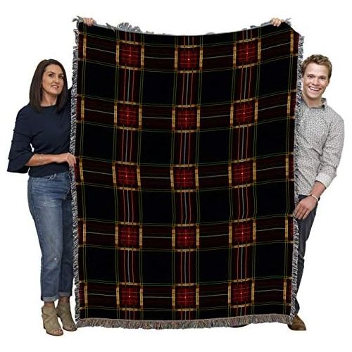  Pure Country Weavers Golf Plaid Blanket Tapestry Throw