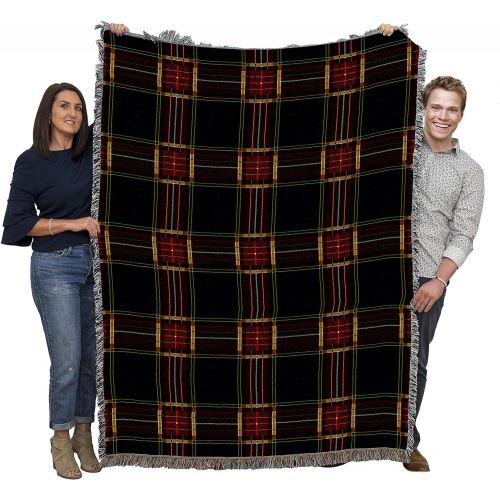  Pure Country Weavers Golf Plaid Blanket Tapestry Throw