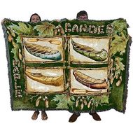 Pure Country Weavers Canoes Blanket Tapestry Throw